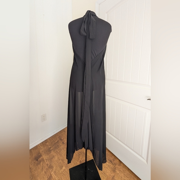 Versatile Multi-Way Black Maxi Dress | Convertible Infinity Dress / Coverup - Picture 7 of 10